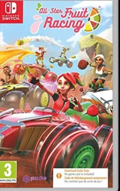 All-Star Fruit Racing [Code In A Box] (Switch)