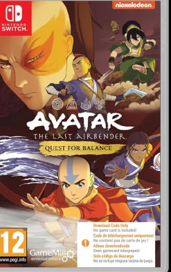 Avatar The Last Airbender Quest for Balance [Code in a Box] (Switch)