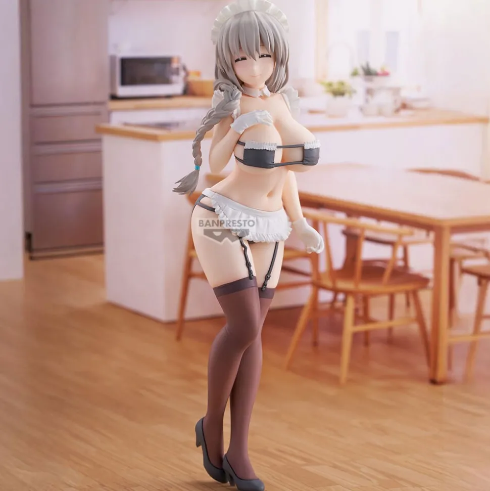 Banpresto Uzaki Chan - Uzaki Tsuki Glitter & Glamours: Uzaki Tsuki Maid Figure