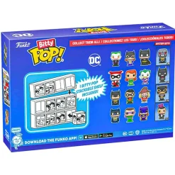 Bitty Pop! DC Comics Superheroes: The Joker 4-Pack Mini Vinyl Figure with Mystery