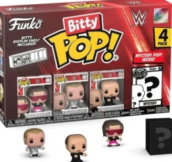 Bitty Pop! WWE: Bret Hart 4-pack Mini Vinyl Figure with Mystery