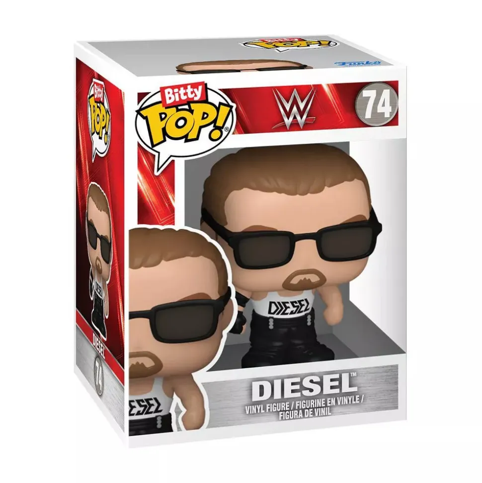 Bitty Pop! WWE: Razor Ramon 4-Pack Mini Vinyl Figure with Mystery