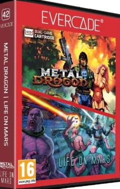 Blaze Evercade Metal Dragon / Life on Mars