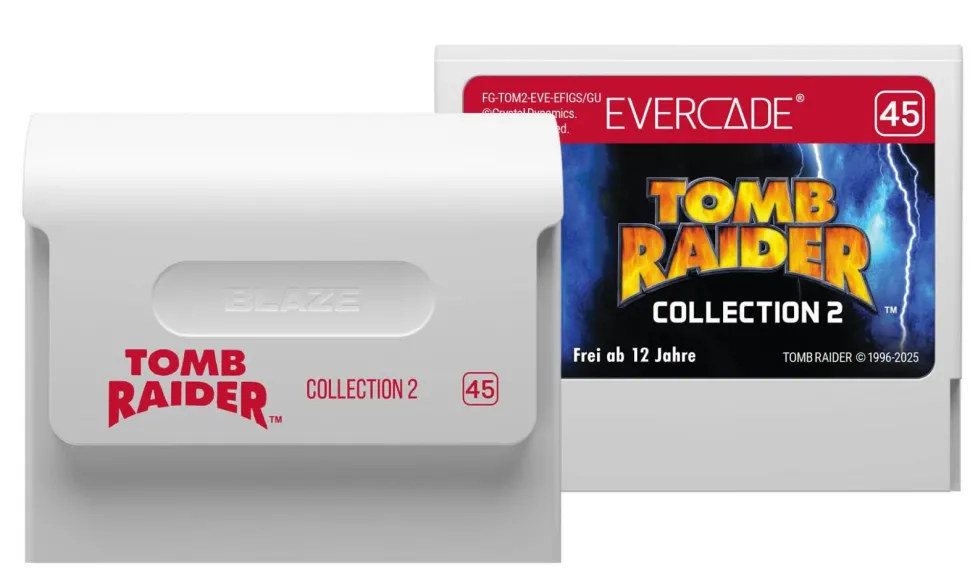 Blaze Evercade Tomb Raider Collection 2