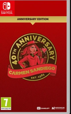 Carmen Sandiego 40th Anniversary Edition (Switch)