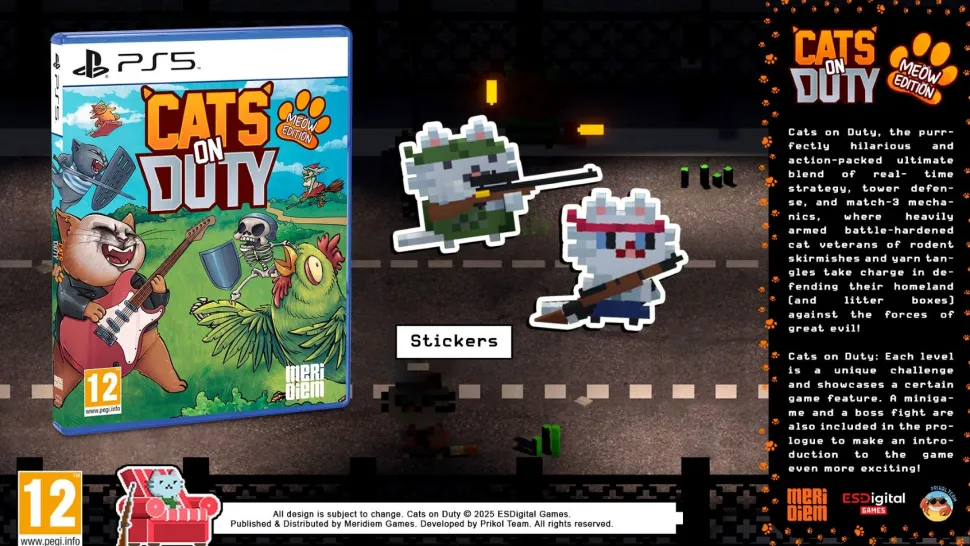Cats on Duty: Meow Edition (PS5)