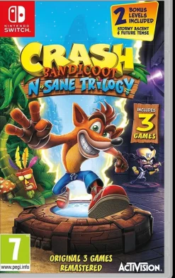 Crash Bandicoot N. Sane Trilogy (Switch)