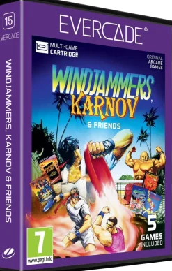 Evercade Windjammers, Karnov & Friends
