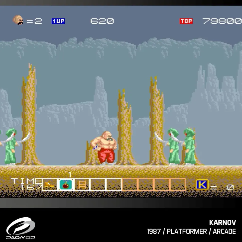 Evercade Windjammers, Karnov & Friends