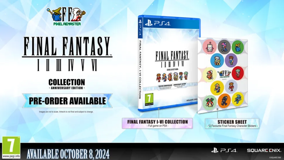 Final Fantasy I-VI Collection Anniversary Edition (PS4)