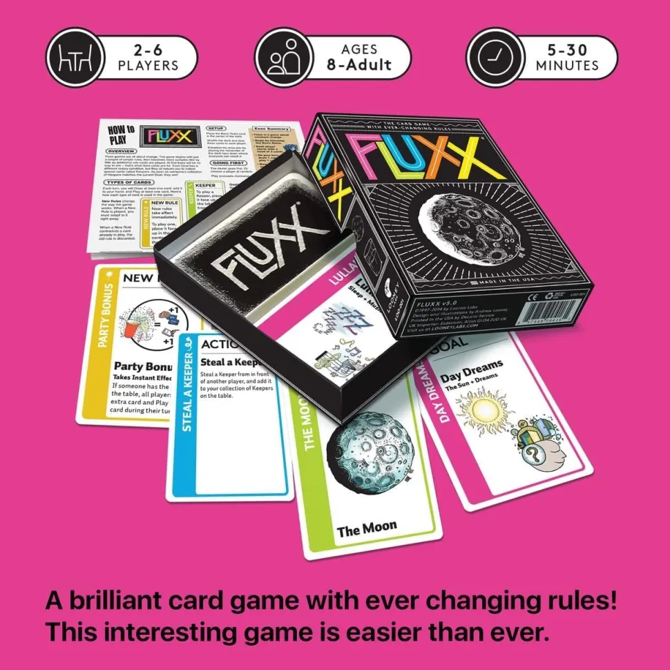 Fluxx 5.0 Edition Card Game