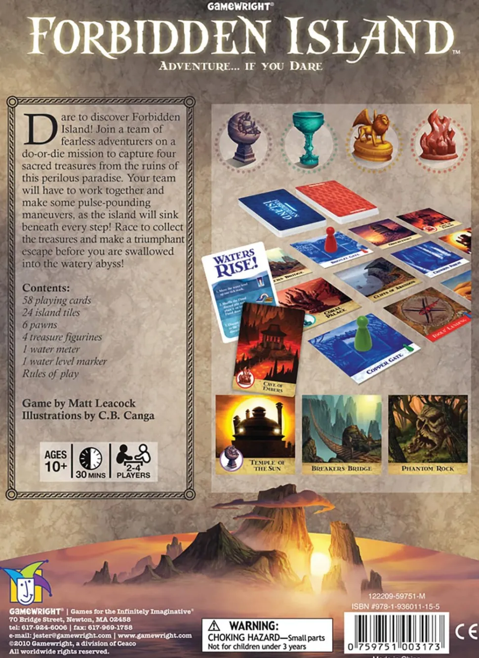 Forbidden Island Board Game