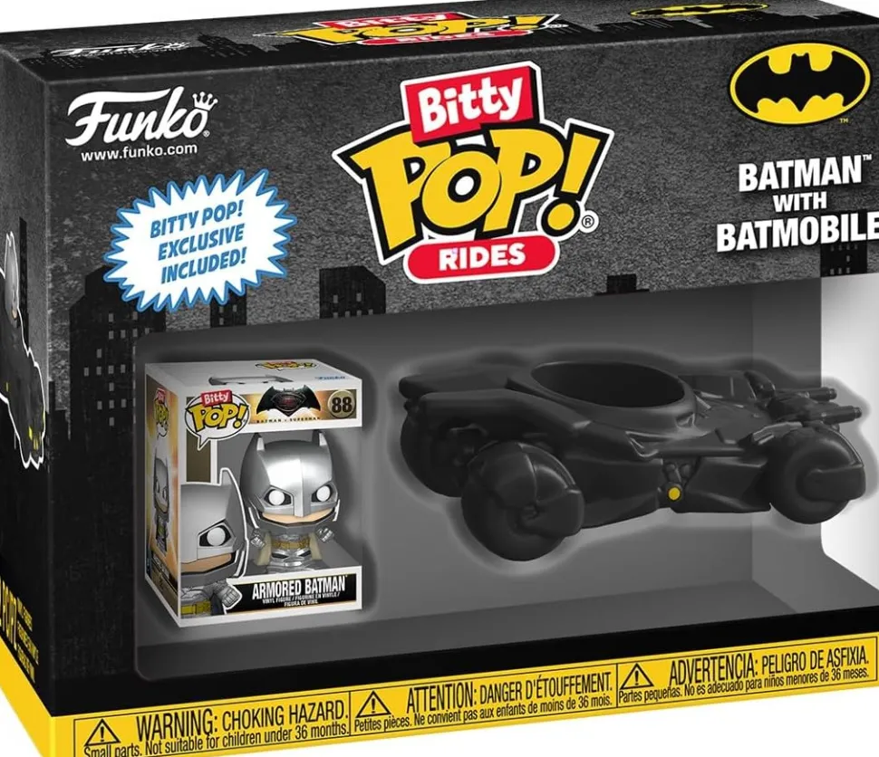Funko Bitty Pop! Rides Batman with Batmobile