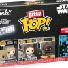 Funko Bitty POP! Star Wars: Luke Skywalker, Obi-Wan Kenobi, Jawa & Mystery Mini-Figure