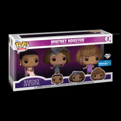 Funko POP! Icons: Whitney Houston (Diamond Coll.) (Special Edition) - 3-Pack