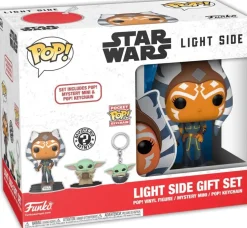 Funko Pop! Star Wars Light Side Gift Set, Pop Vinyl Figure with Mystery Mini and Keychain