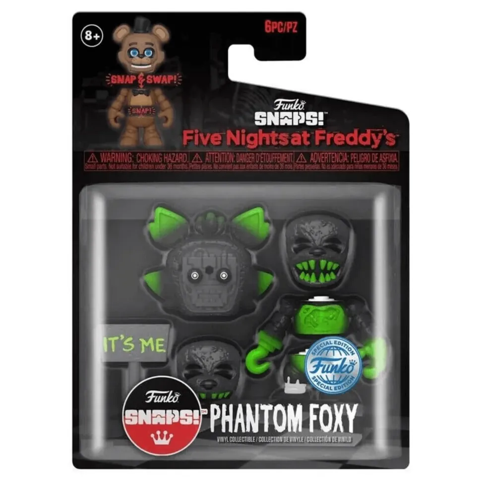 Funko SNAPS!: Five Nights At Freddy's - Phantom Foxy (Special Edition) Vinyl Figure