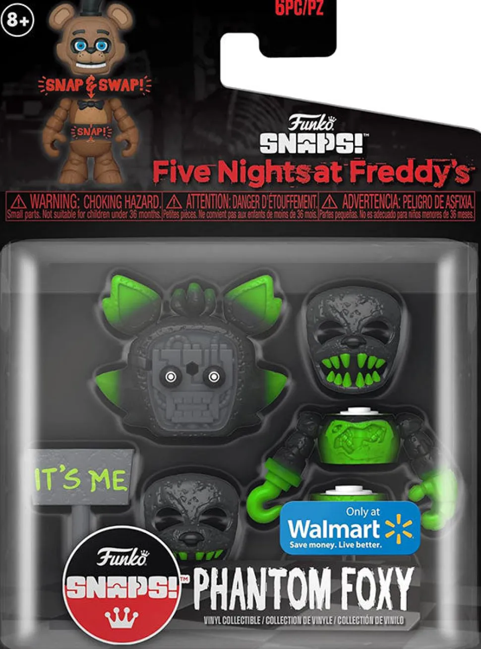 Funko SNAPS!: Five Nights At Freddy's - Phantom Foxy (Special Edition) Vinyl Figure