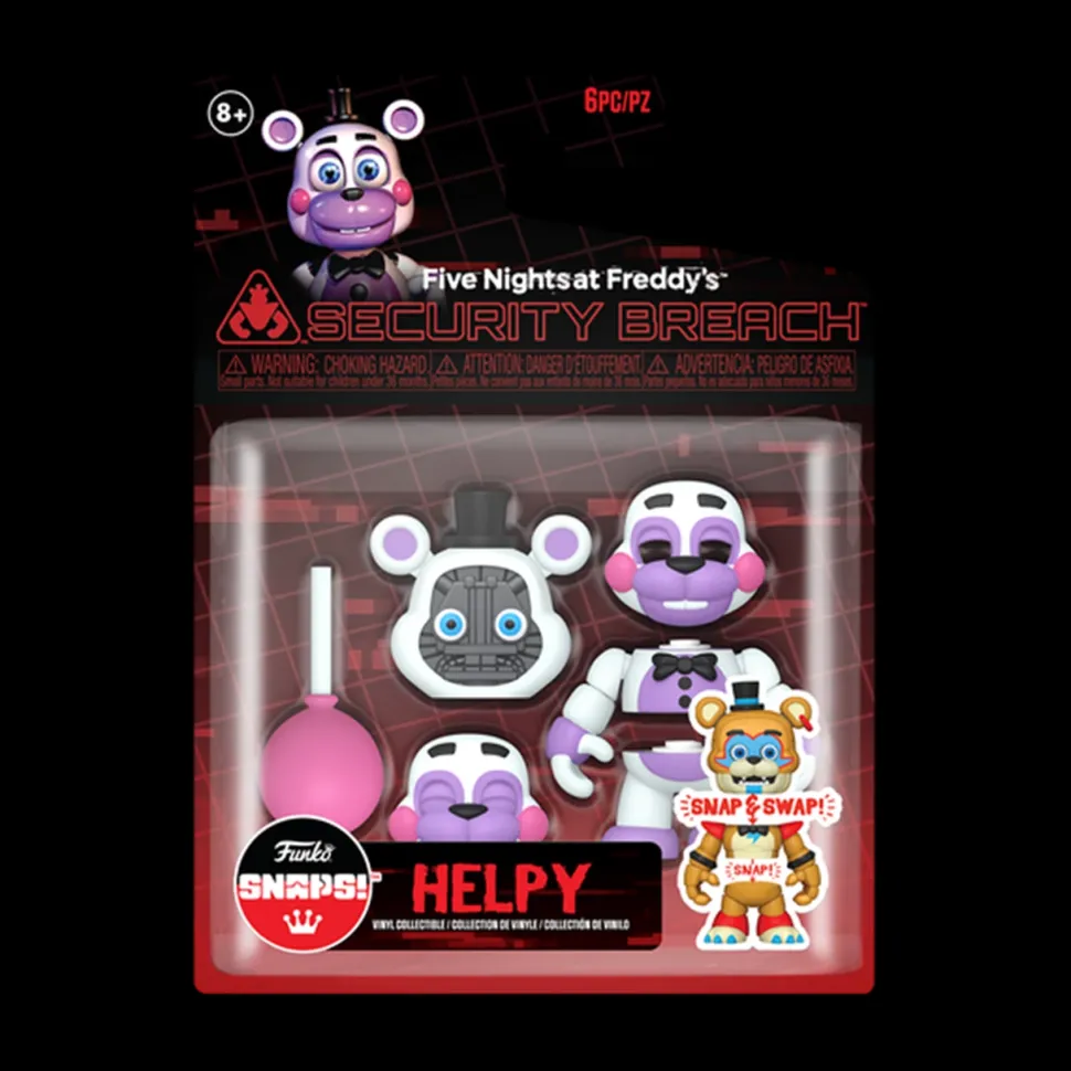 Funko SNAPS!: Five Nights At Freddy's Security Breach - Helpy Vinyl Figure
