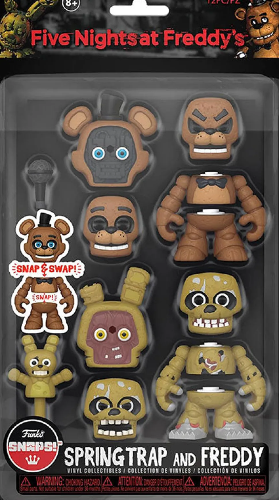 Funko SNAPS!: Five Nights At Freddy's - Springtrap And Freddy Vinyl Figure 2 Pack