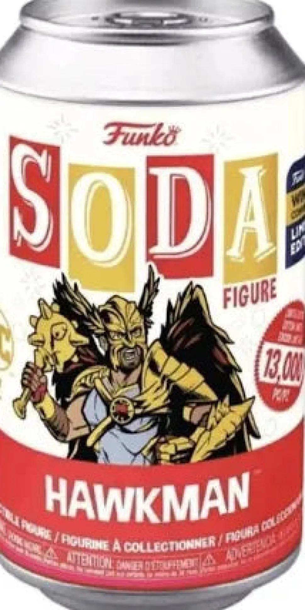 Funko Vinyl Soda: DC Comics: Black Adam - Hawkman