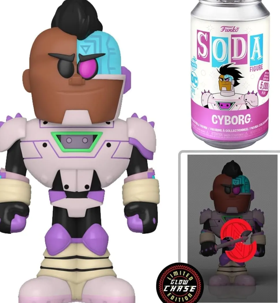 Funko Vinyl Soda: DC: Teen Titans GO! - Cyborg