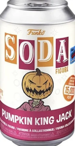 Funko Vinyl Soda: Disney: The Nightmare Before Christmas - Pumpkin King Jack