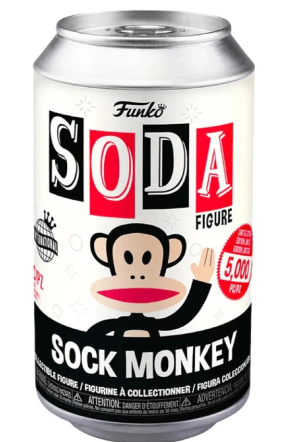 Funko Vinyl Soda: Paul Frank - Sock Monkey