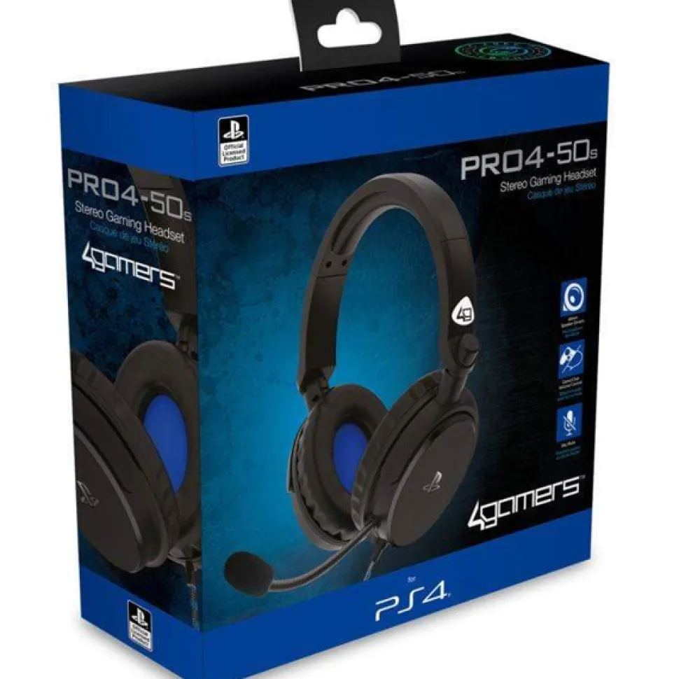 4Gamers PRO4-50s Stereo Gaming Headset (PS4)
