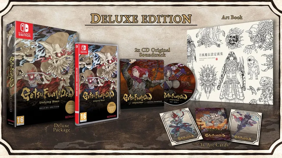 GetsuFumaDen: Undying Moon - Deluxe Edition (Switch)