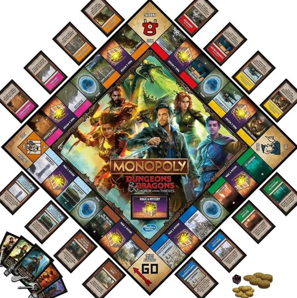 Hasbro Monopoly: Dungeons & Dragons: Honour Among Thieves Edition