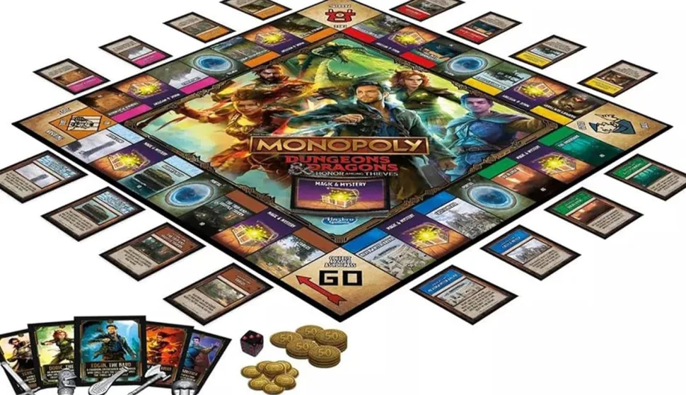 Hasbro Monopoly: Dungeons & Dragons: Honour Among Thieves Edition