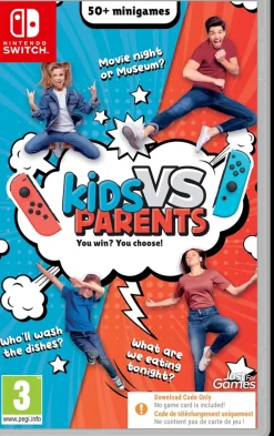 Kids vs Parents (Code In A Box) (Switch)