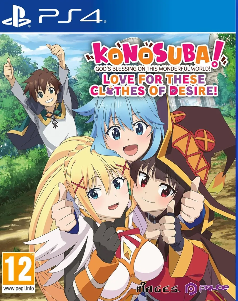 KonoSuba: God's Blessing on this Wonderful World! Love For These Clothes Of Desire! (PS4)