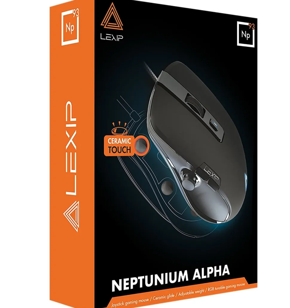 Lexip NP93 Wired Mouse - Black (PC)