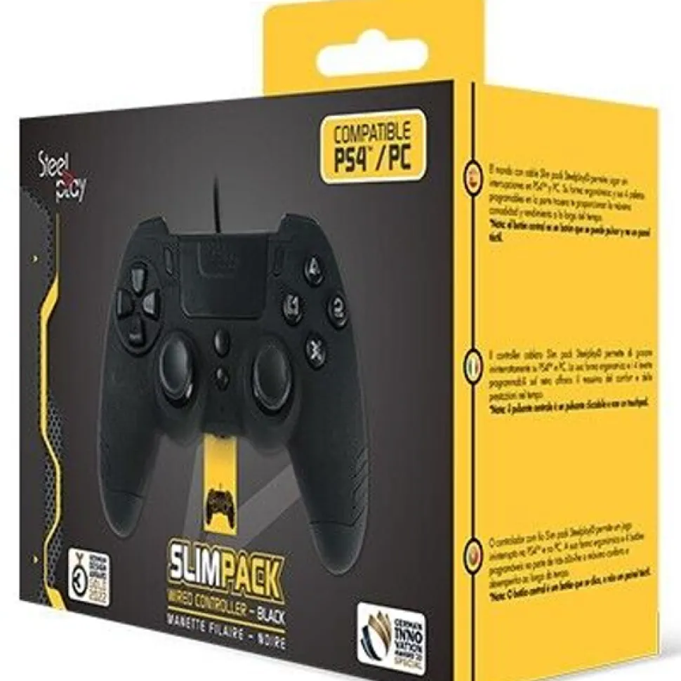 Lexip Slim Pack Wired Controller - Black