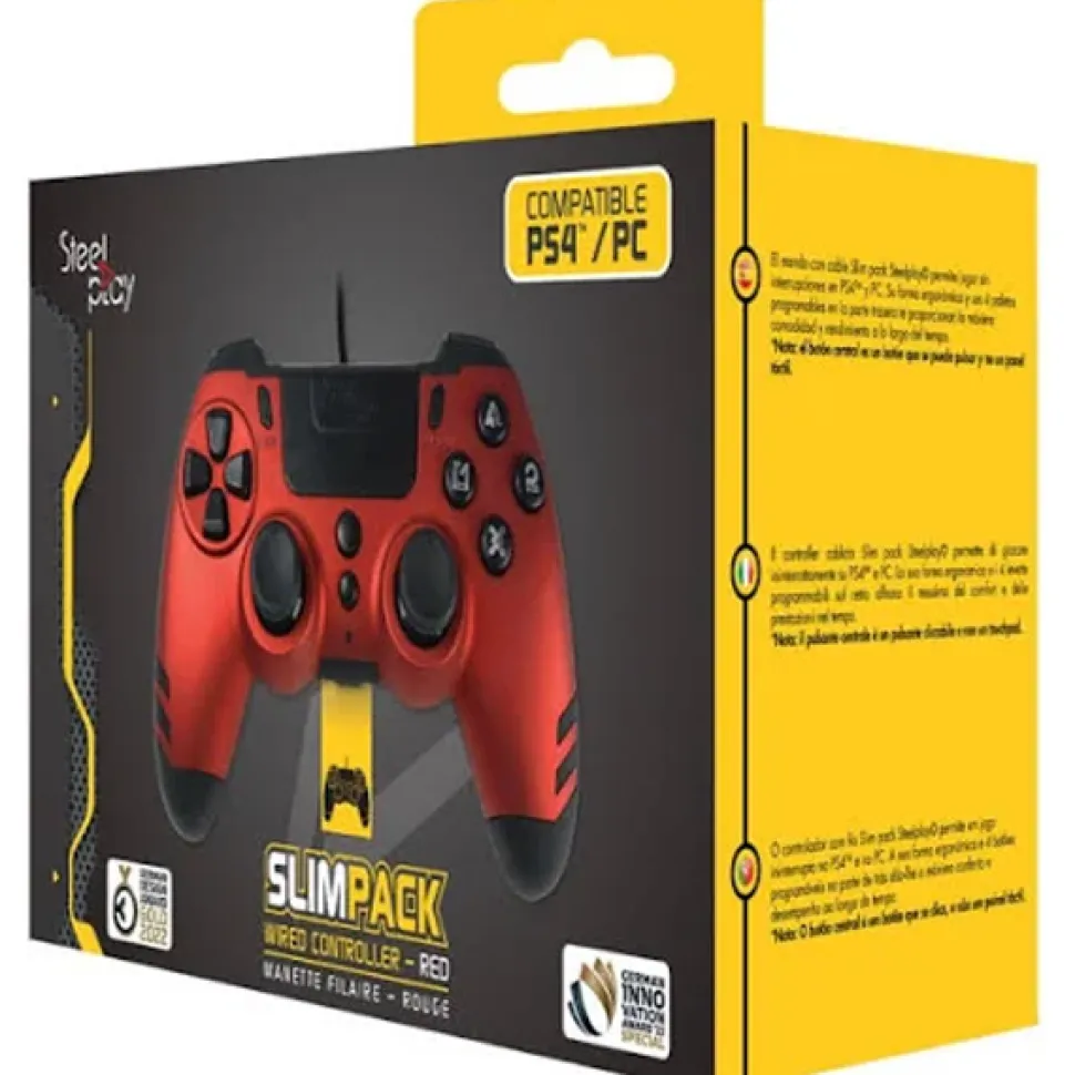 Lexip Slim Pack Wireless Controller - Red
