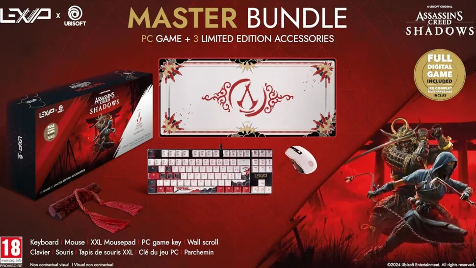 Lexip X Ubisoft Assassin's Creed Shadows Master Box (PC)