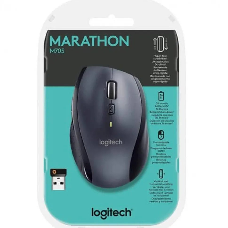 Logitech Marathon M705 Wireless Mouse