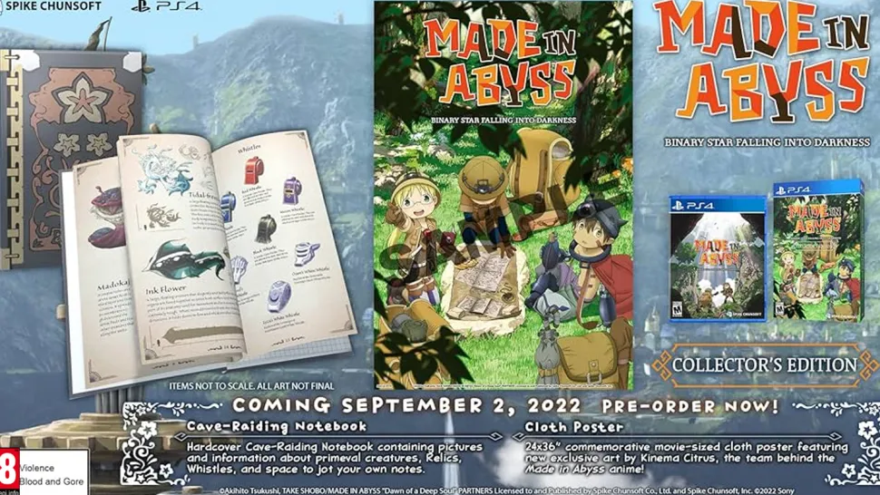 Made in Abyss: Binary Star Falling into Darkness - Collector's Edition (PS4)