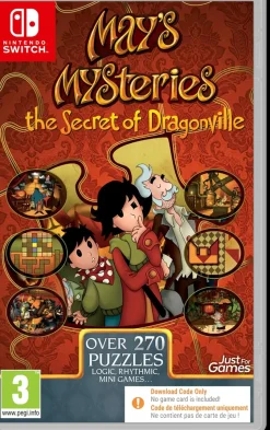 May's Mysteries: The Secret Dragonville (Code In A Box) (Switch)