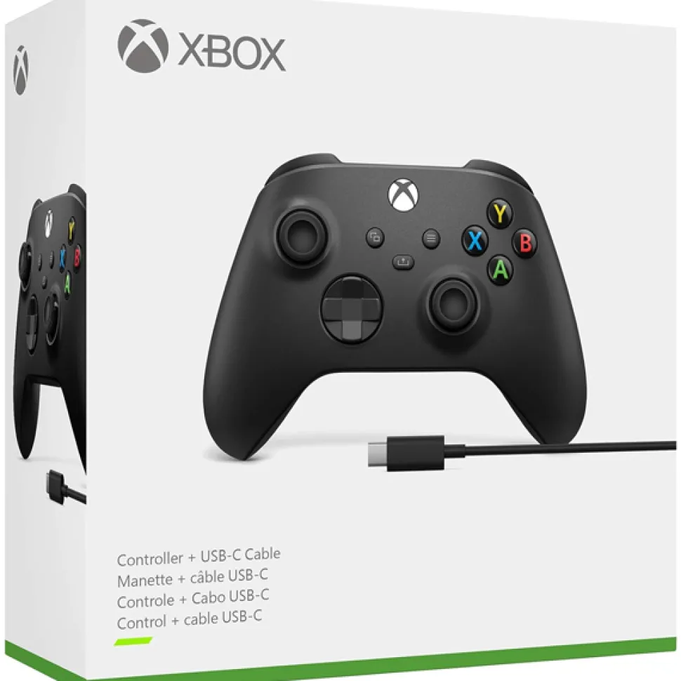 Microsoft Xbox Wireless Controller + USB-C Cable (Xbox Series X)