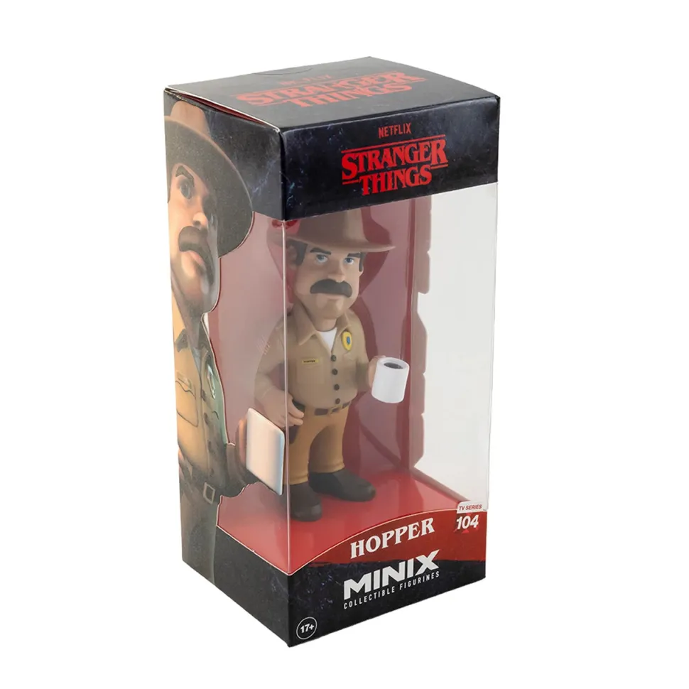 MINIX - Stranger Things: Hopper 12cm Figurine