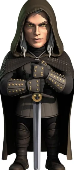 MINIX - The Witcher: Geralt of Rivia (Cloak) 12cm Figurine
