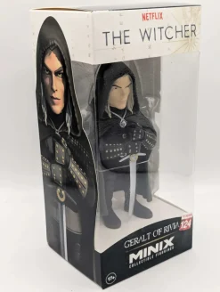 MINIX - The Witcher: Geralt of Rivia (Cloak) 12cm Figurine