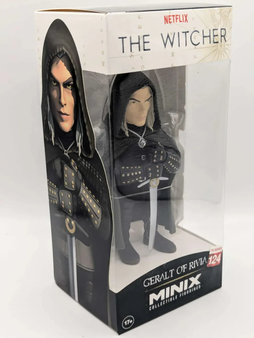 MINIX - The Witcher: Geralt of Rivia (Cloak) 12cm Figurine