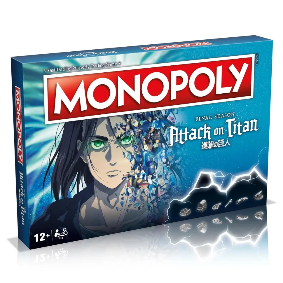 Monopoly Attack on Titan Board Game