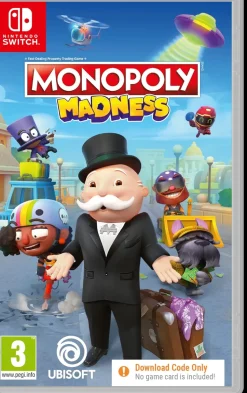 Monopoly Madness [Code In A Box] (Switch)