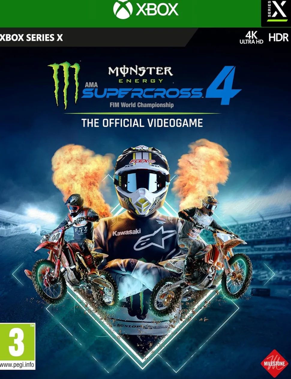 Monster Energy Supercross - The Official Videogame 4 (Xbox Series X)