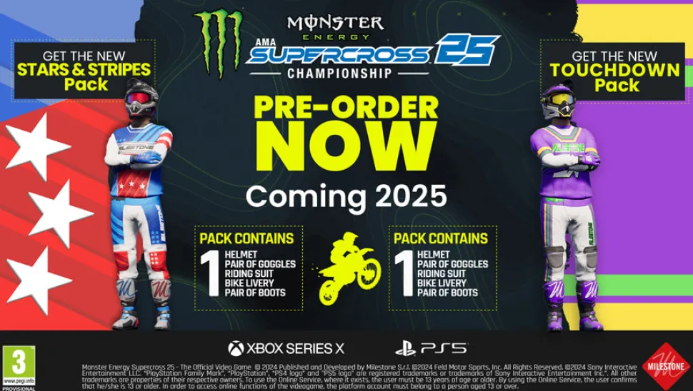 Monster Energy Supercross 25 - The Official Videogame Day One Edition (Xbox Series X)